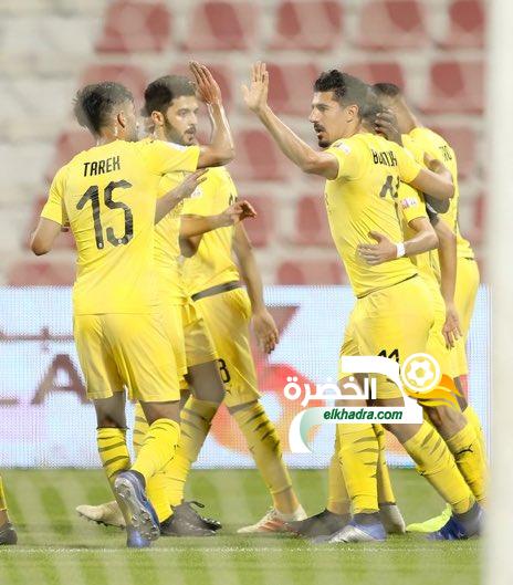 بونجاح يسجل ثنائية ضد الشحانية و يحطم الرقم القياسي في الدوري القطري