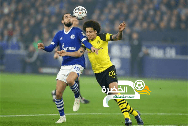 بن طالب اساسي وشالكه يسقط امام دورتموند في ديربي الرور 11