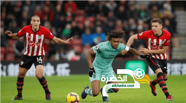 ساوثهامبتون ينهي سلسلة اللاهزيمة للمدفعجية عند 22 مباراة