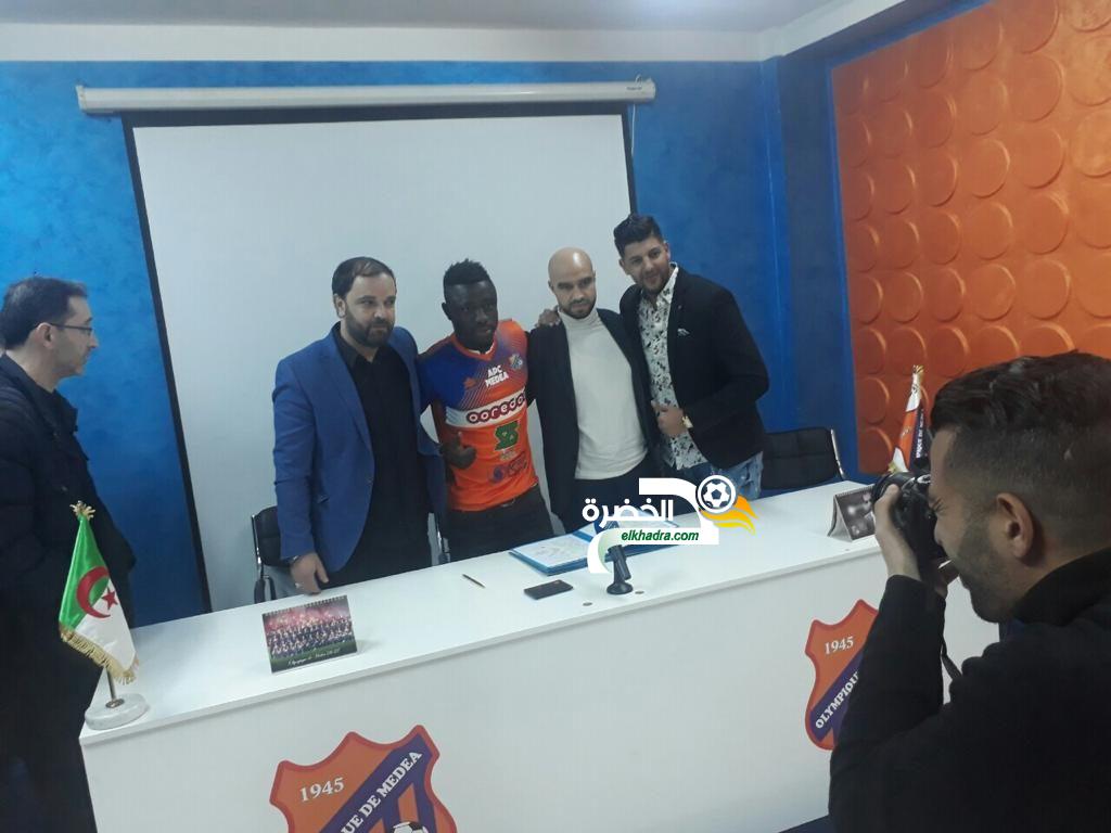 المهاجم السنغالي دامي غاي في أولمبي المدية
