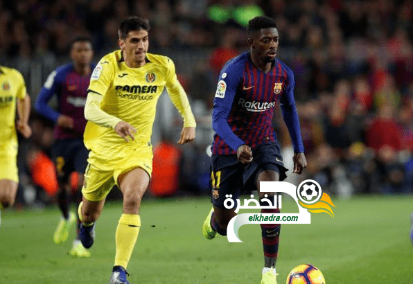 برشلونة يفوز على فياريال بهدفين
