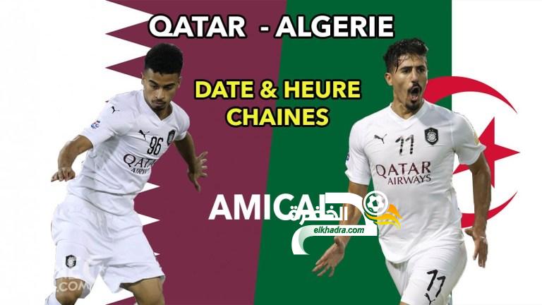 موعد وتوقيت مباراة قطر والجزائر اليوم 27/12/2018 والقنوات الناقلة