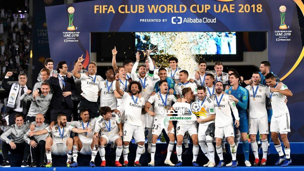 ريال مدريد يُتوّج بـ كأس العالم للأندية للمرة الثالثة توالياً