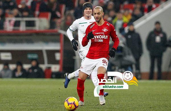 هنى ممرر حاسم وسبارتاك يفوز على لوكوموتيف في “ديربي” العاصمة موسكو