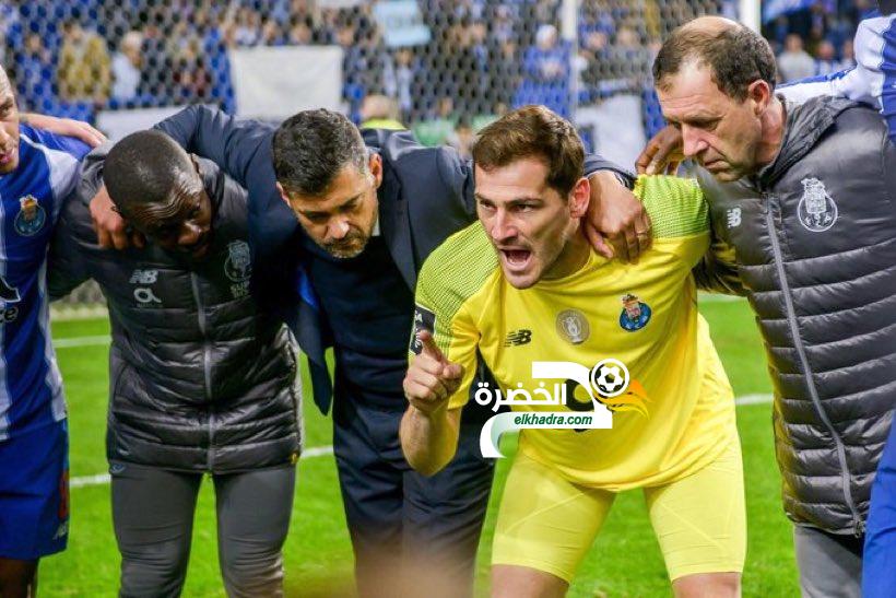 إيكر كاسياس يصل للفوز رقم 100 في دوري الأبطال