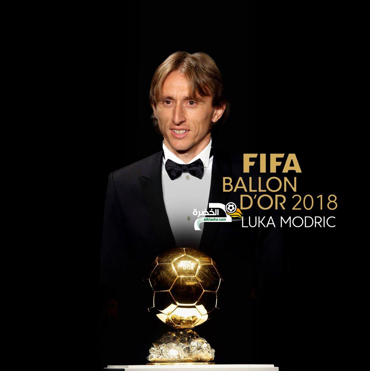 رسمياً : لوكا مودريتش يفوز بجائزة الكرة الذهبية لـ عام 2018 6