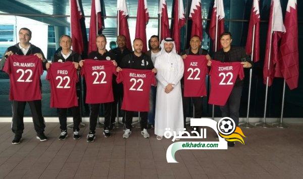 الاتحاد القطري يكرم بلماضي والمنتخب الوطني