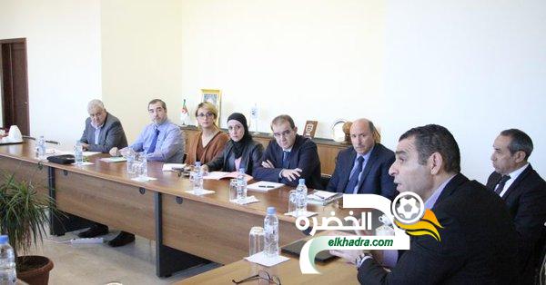 زطشي يجتمع مع رئيس اللجنة المركزية للتحكيم وممثلي الحكام