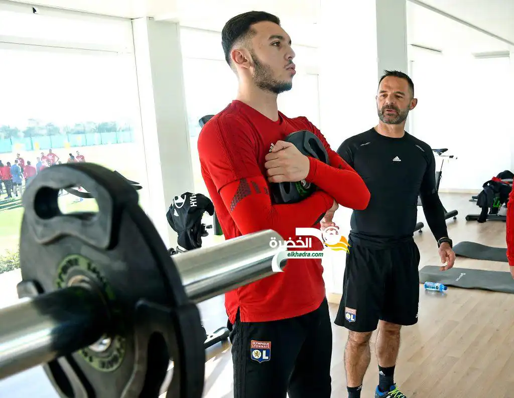 أمين غويري يعود لتدريبات ليون بعد غياب طويل !