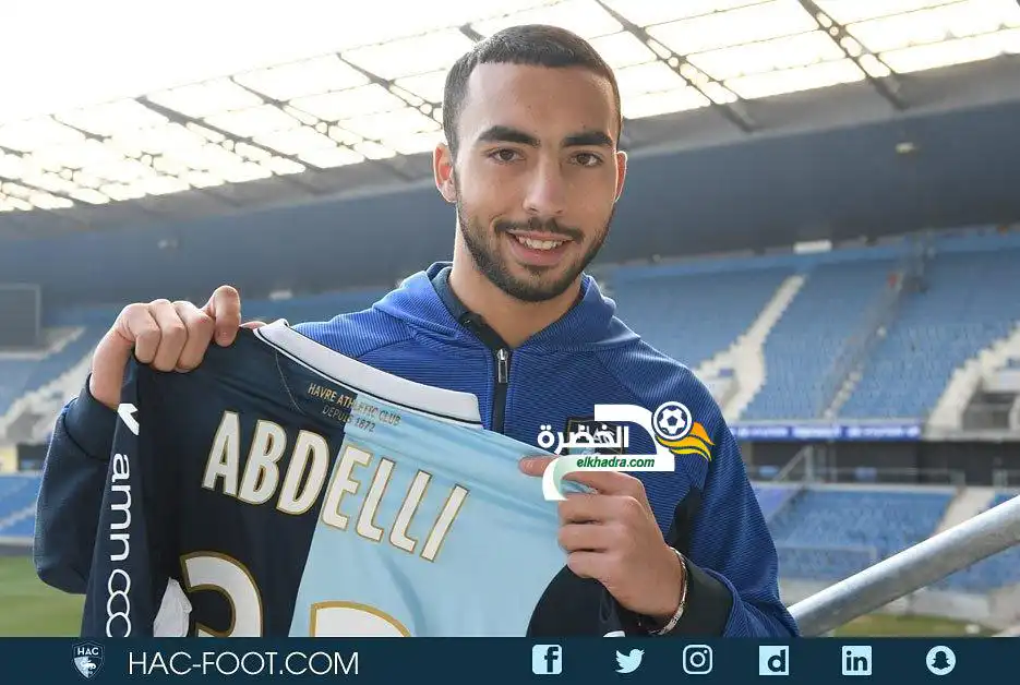 رسميا : حيماد عبداللي يوقع على أول عقد إحترافي له !
