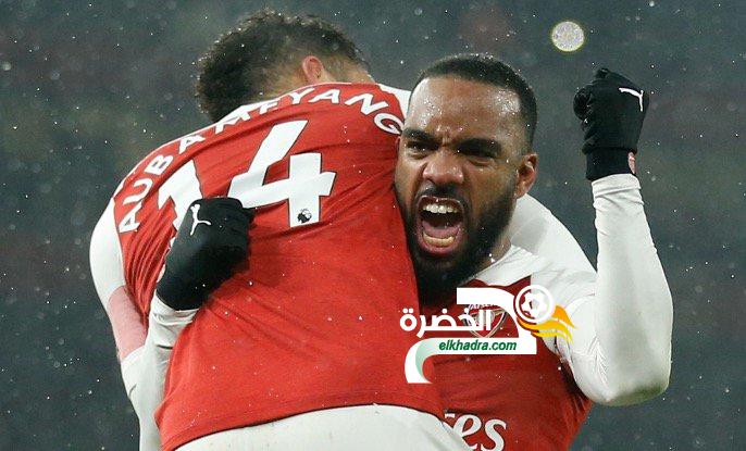 أوباميانج ولاكازيت يمنحان أرسنال الفوز على كارديف سيتي
