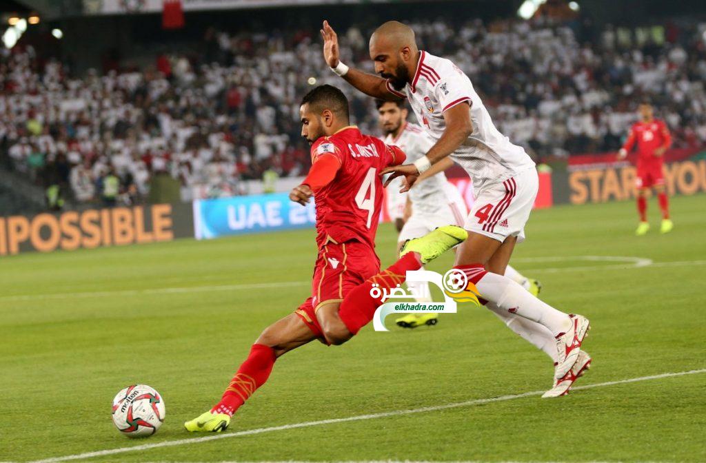 الإمارات 1-1 البحرين : التعادل يحسم افتتاح كأس آسيا 2019