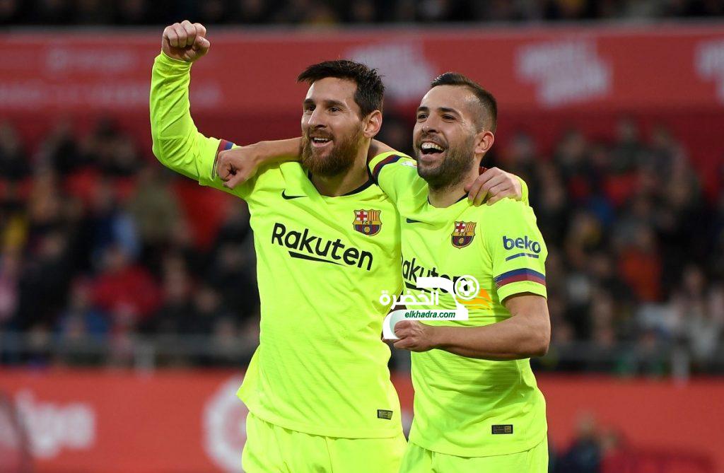 برشلونة يفوز خارج ملعبه على جيرونا في الليجا