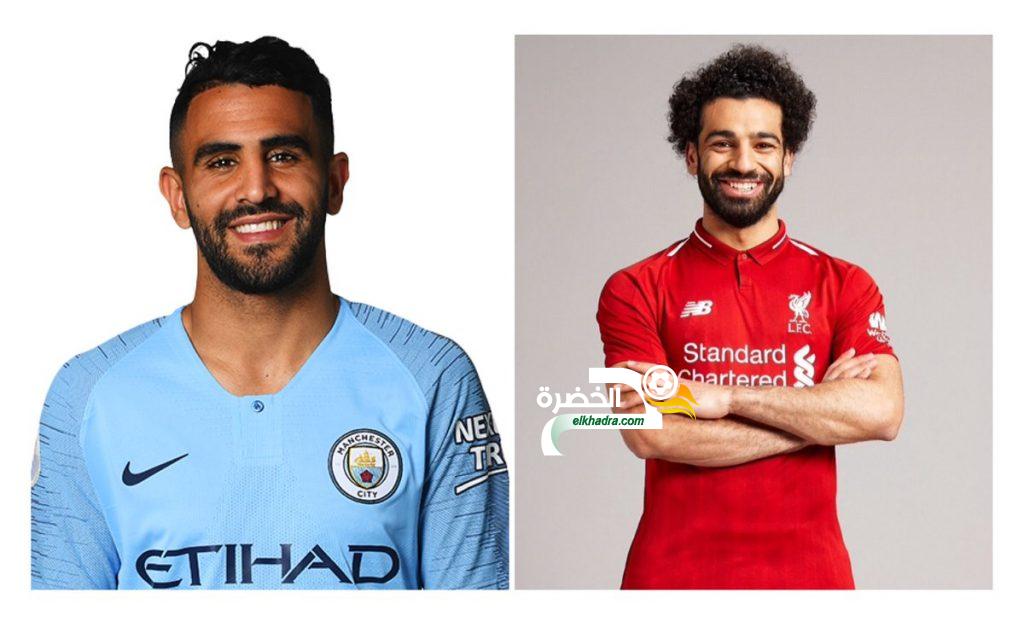 رياض محرز احتياطي في قمة مانشستر سيتي ضد ليفربول