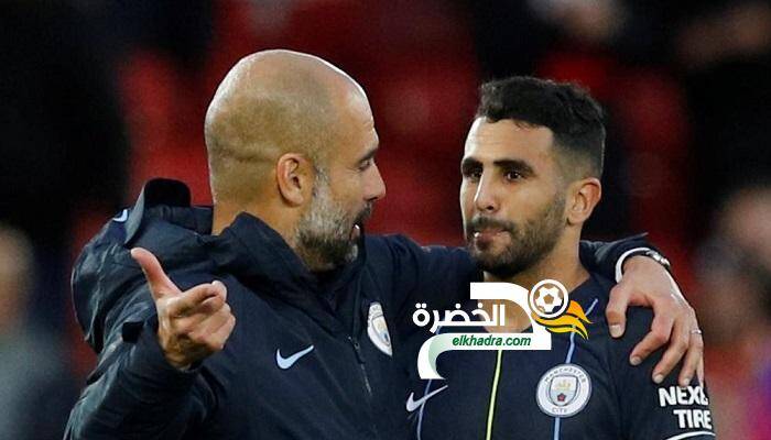 رياض محرز : "العمل مع بيب جوارديولا مفيد جدًا لأي لاعب" 1