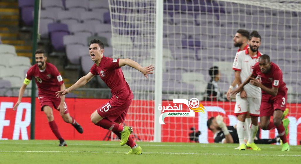 قطر تستهل مشوار كأس آسيا بفوز ثمين على لبنان