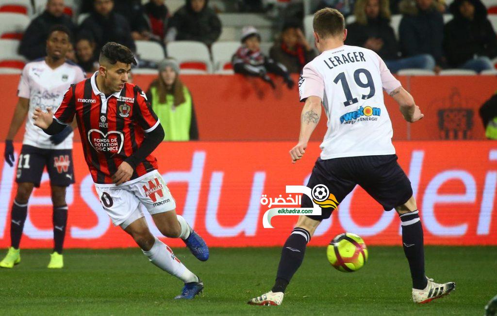 عطال اساسي و يحقق فوز مهم مع نيس امام بوردو