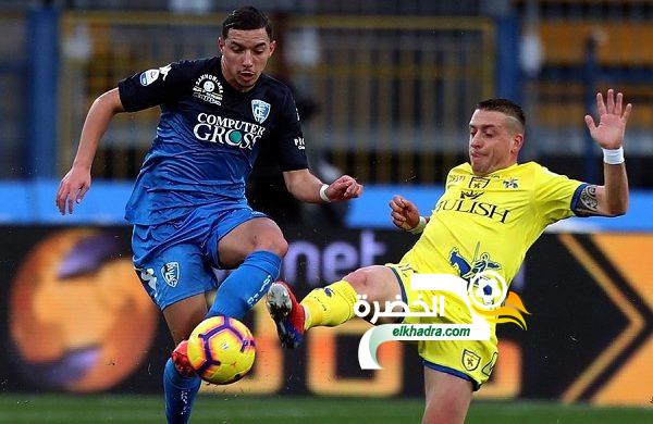 بن ناصر اساسي ويقود إمبولي لتعادل مثير أمام ضيفه كييفو فيرونا