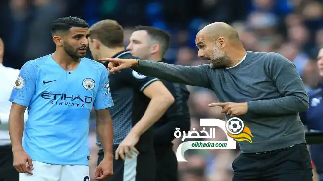 مباراة ليستر سيتي فرصة محرز لاستعادة ثقة جوارديولا