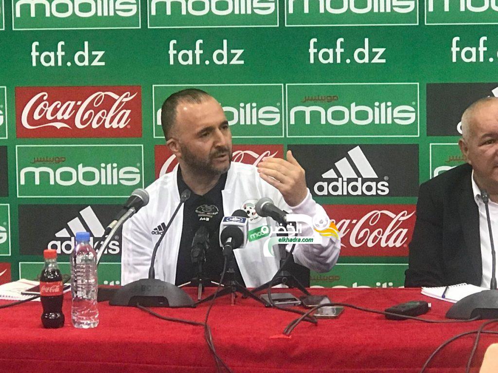 جمال بلماضي:” أنا مهتم بكل لاعب يحمل الجنسية الجزائرية”