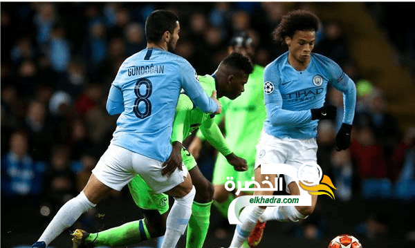محرز ومانشستر سيتي إلى ربع نهائي دوري أبطال أوروبا