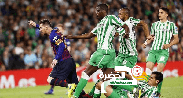 ماندي اساسي وبرشلونة يحقق إنتصاراً عريضاً على ريال بيتيس برباعية