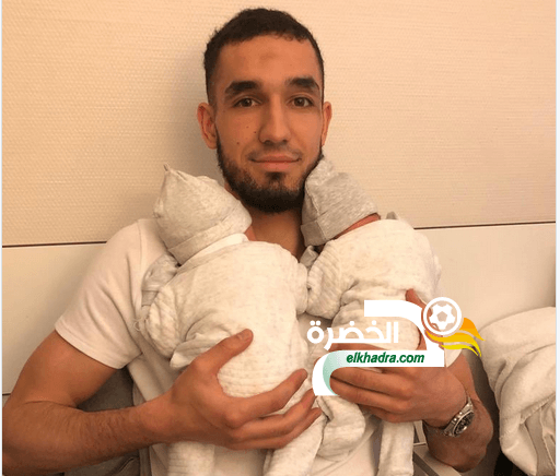 الجزائري نبيل بن طالب يرزق بتوأم
