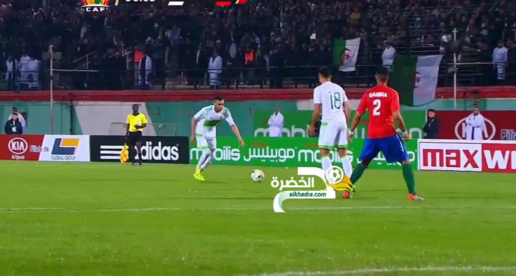 الجزائر 1-1 غامبيا : اداء مخيب للغاية