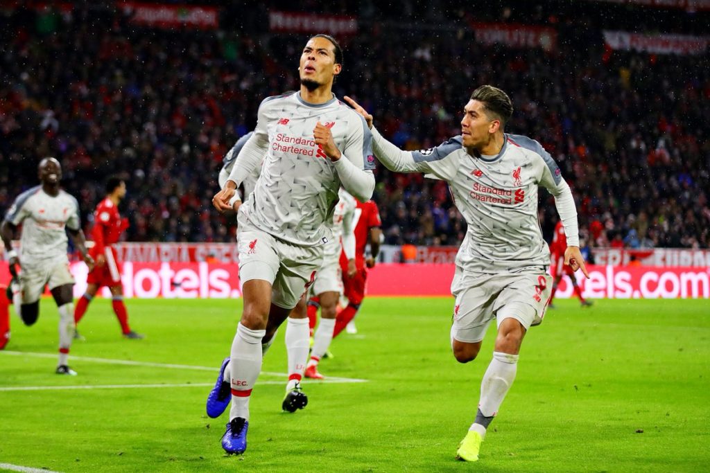 ليفربول يفوز على بايرن ميونخ ويتأهل إلى ربع نهائي دوري أبطال أوروبا