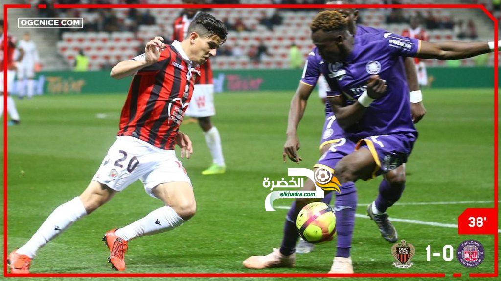 عطال اساسي ونيس يتعادل مع تولوز ويصعد إلى المركز الثامن في الليغ 1