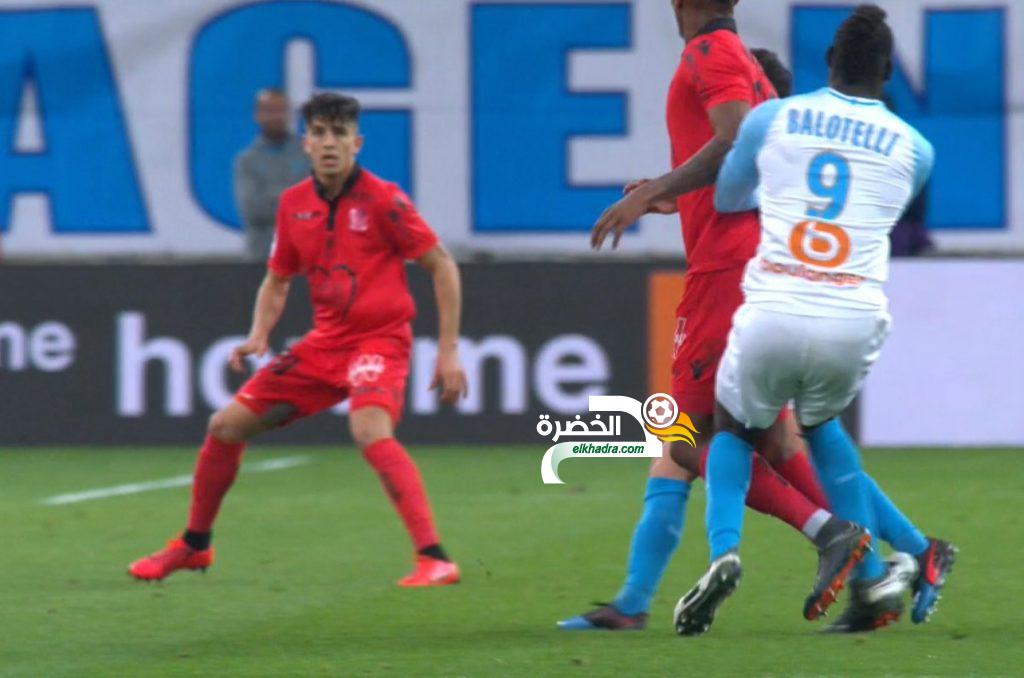 عطال يقدم لقاء كبير مع نيس رغم الهزيمة امام مرسيليا