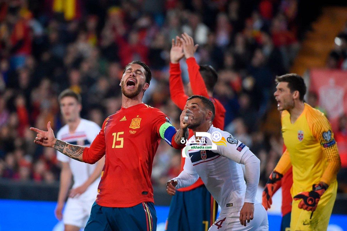 يورو 2020 : إسبانيا تستهل مشوار التصفيات بالفوز على ضيفتها النرويج 1