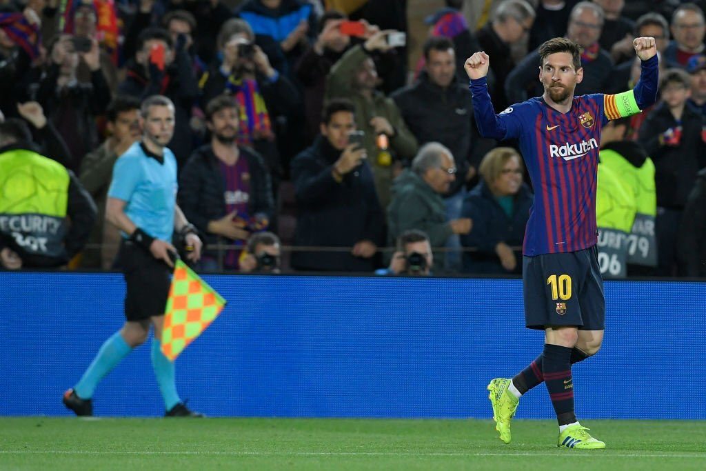 برشلونة يسحق ليون ويتأهل لربع نهائي دوري أبطال أوروبا