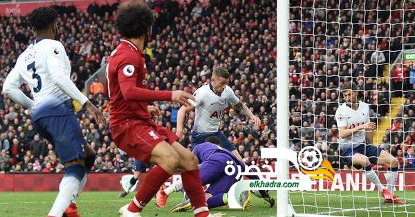 ليفربول يخطف فوزاً قاتلاً من توتنهام ويستعيد صدارة البريميرليج