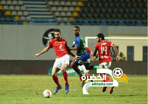 الأهلي يفوزً على المقاصة ويتصدر الدوري المصري