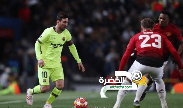 برشلونة يعود بانتصارً ثمين من ميدان مضيفه مانشستر يونايتد