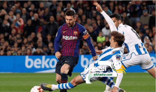 برشلونة يحقق فوزاً صعباً على حساب ضيفه ريال سوسييداد