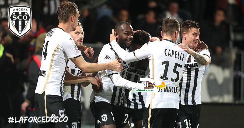 ثاني ظهور للجزائري صولة مع انجي في الليغ1 الفرنسية !