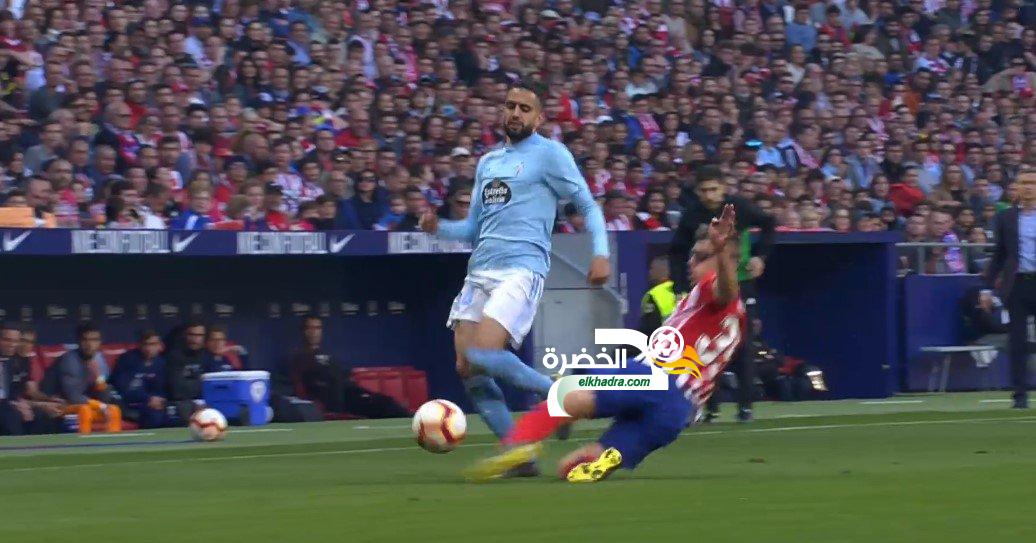 بودبوز أساسي مع سيلتا فيغو ويسقط امام أتليتيكو مدريد بثنائية 2