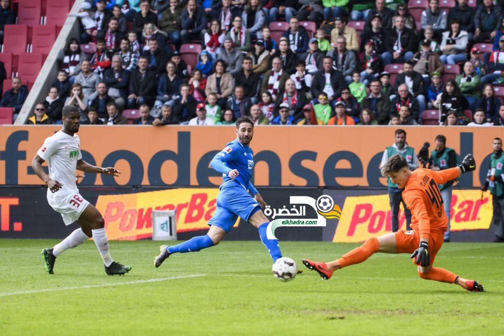 ‏بلفوضيل يسجل هاتريك و يرفع رصيده الى 13 هدف في الدوري الالماني