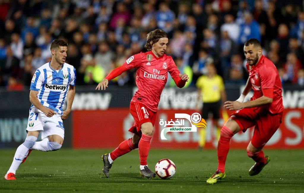ريال مدريد يكتفي بالتعادل بهدف لمثله في ملعب ليغانيس