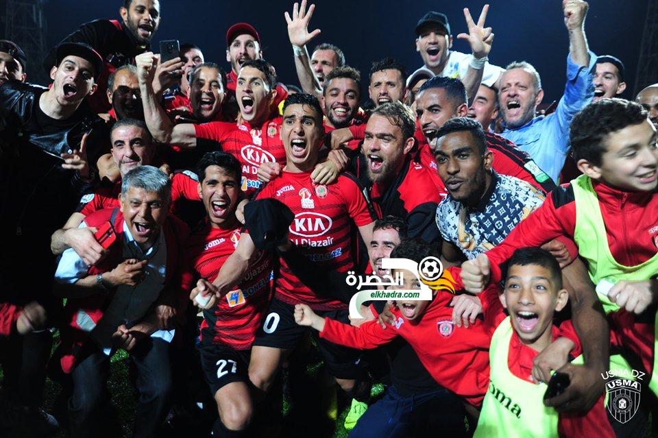 اتحاد الجزائر بطلا للدوري الجزائري للمرة الثامنة في تاريخه