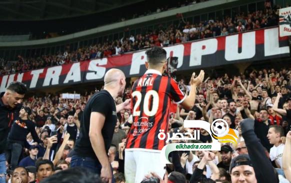 يوسف عطال يودع جماهير نيس