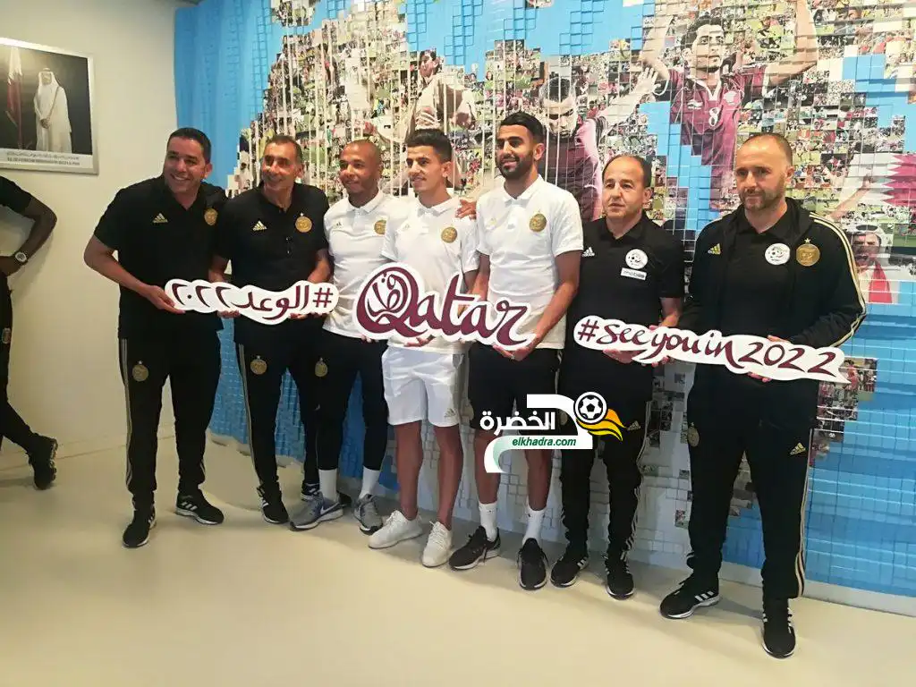 بالفيديو .. لاعبو الخضر رفقة لاعبي مالي والكاميرون