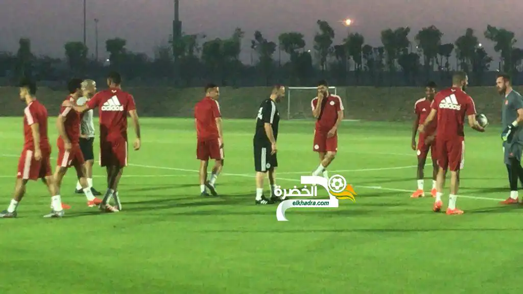 بالصور والفيديو .. الحصة التدريبية للمنتخب الوطني اليوم