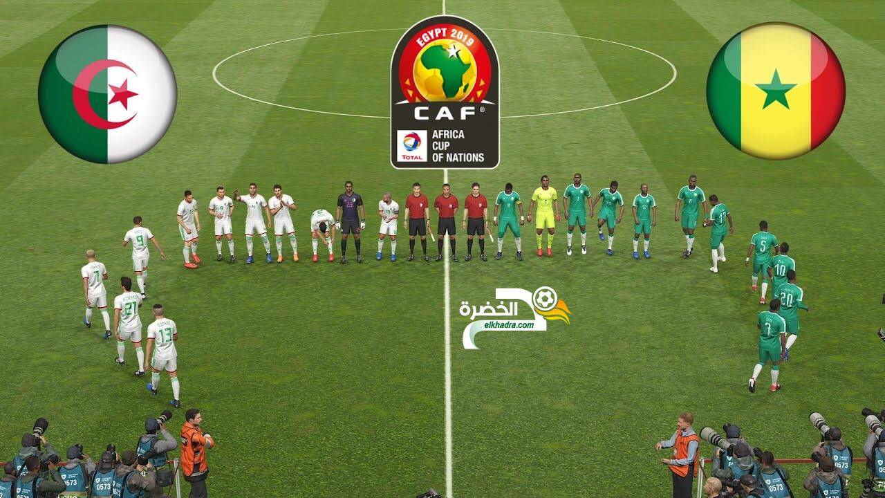 المنتخب الوطني من أجل التأكيد في مواجهة السنغال 1