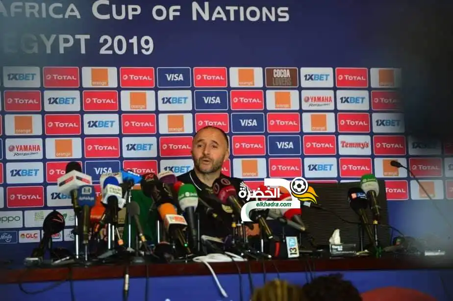 بلماضي :”الجميع ينتظر مباراة الجزائر والسنغال “