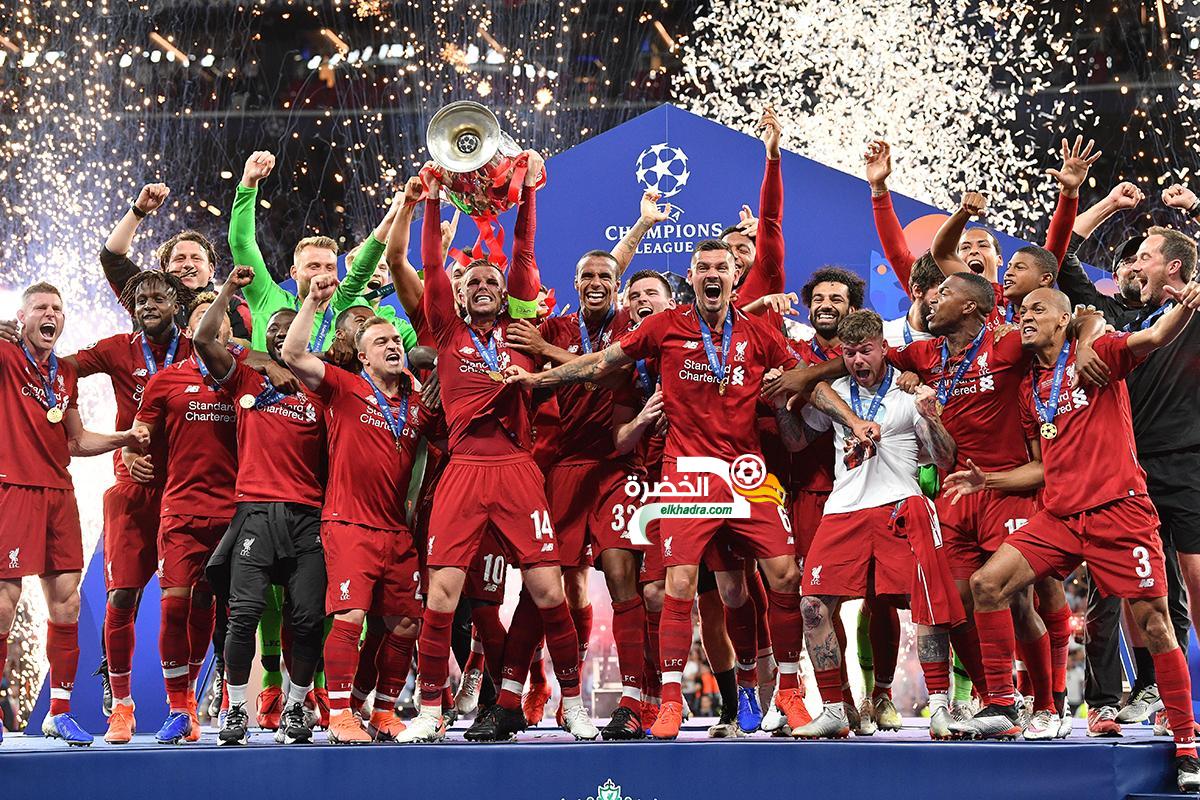 ليفربول يُتوّج بدوري أبطال أوروبا 13
