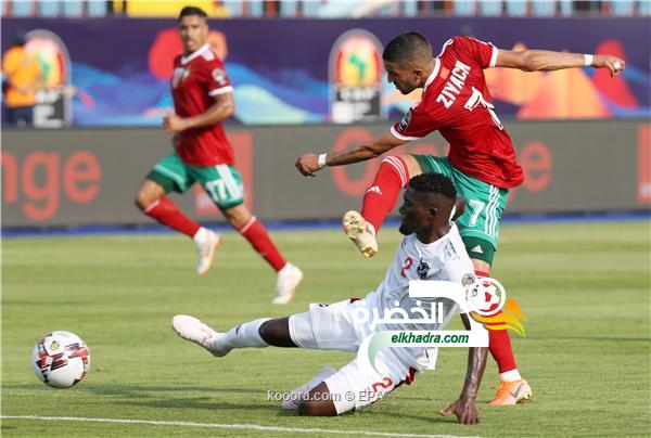 كان 2019 : المغرب يحقق فوزاً صعباً على حساب ‎ناميبيا 9