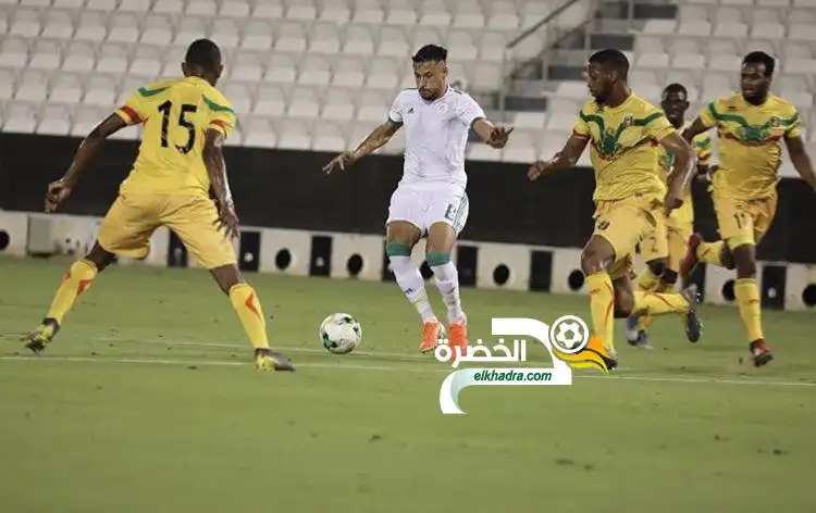 صور مبارة الجزائر مالي 3-2